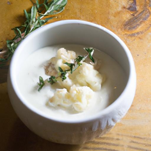 Cauliflower Soup: A Creamy Taste of the Mediterranean Breeze
