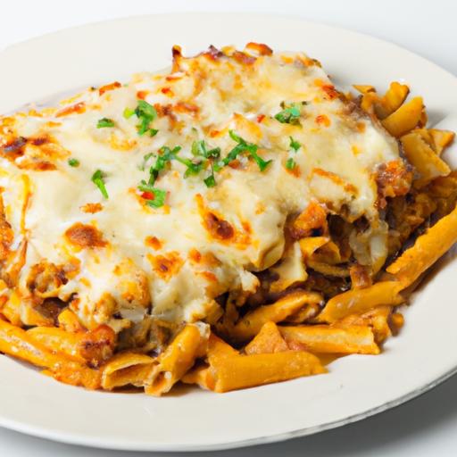 Baked Ziti Meets Chicken Parmesan: A Flavorful Fusion Feast