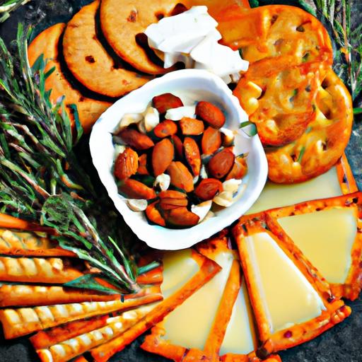 Sweet & Savory: ricotta, Honey, and Almond Crackers Delight