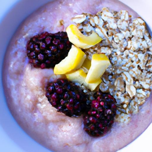 Mulberry Vanilla Oatmeal: A Sweet Twist on Morning Classics