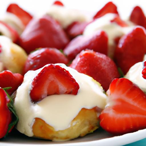 Sweet & Savory Delight: Cream Cheese Stuffed Strawberries