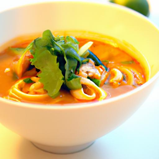 Tom Yum Noodle soup: A Zesty Thai Classic in Every Spoon