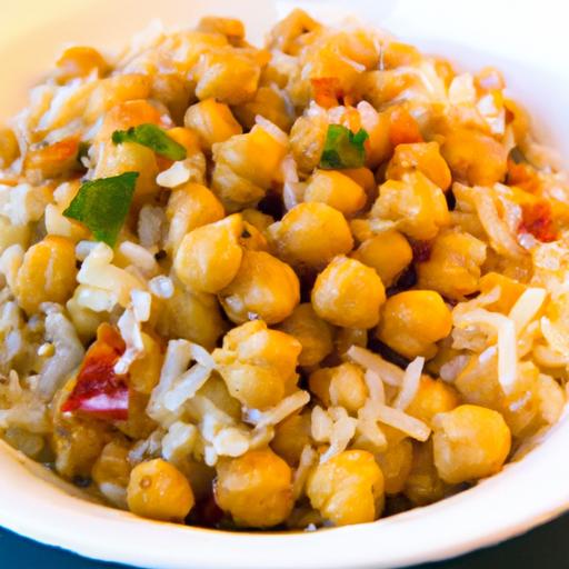 Aromatic Curried Rice and Chickpeas: Flavorful Comfort Bowl