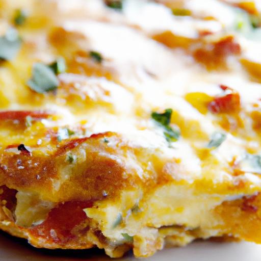 Golden Bites: Mastering the perfect Potato & Egg Frittata