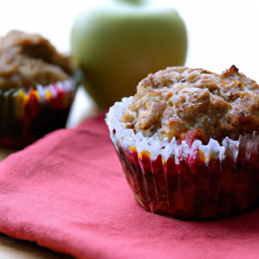 Morning Boost: Wholesome Apple Oatmeal Muffins Recipe