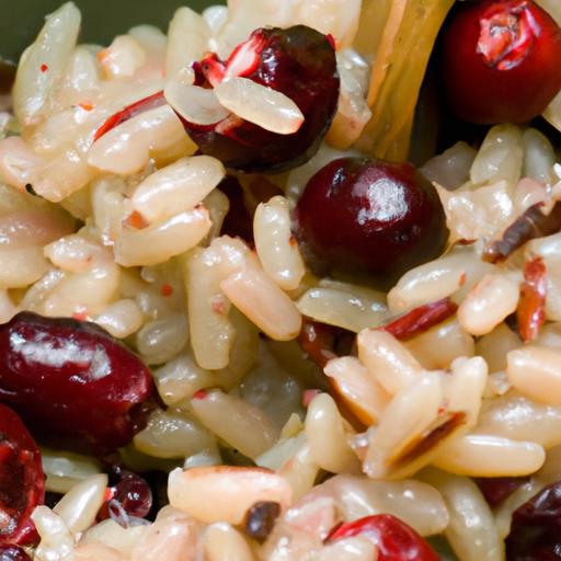 Nutty Wild Rice with Cranberries: A Flavorful Fall Feast