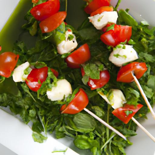 Bite-Sized Bliss: Crafting Perfect ⁤Caprese Salad Skewers