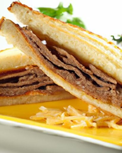 How to Make Arby’s Iconic Beef and Cheddar Sandwich