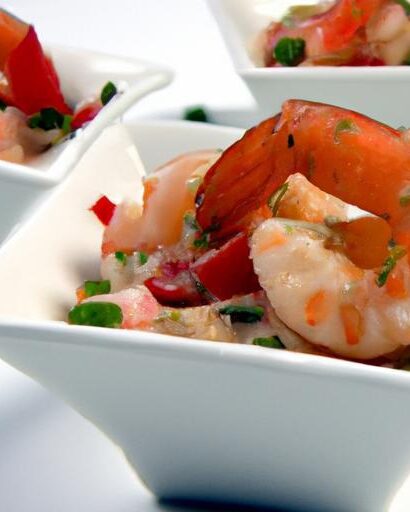 Zesty Chili Lime Shrimp Cups: A Flavorful Bite to Savor