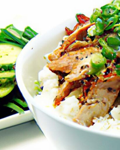 Effortless Korean BBQ Chicken Rice Bowl: Authentic & Delicious
