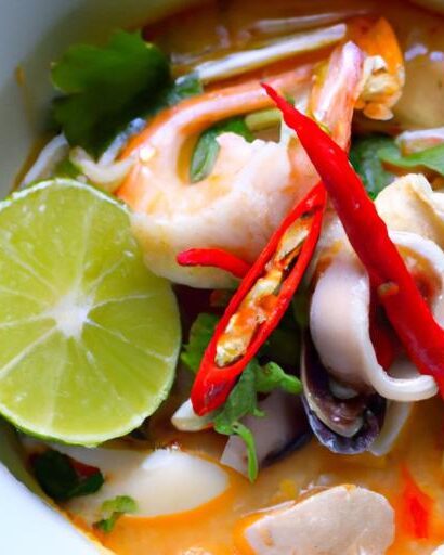 Tom Yum Noodle Soup: A Zesty Thai Classic in Every Spoon