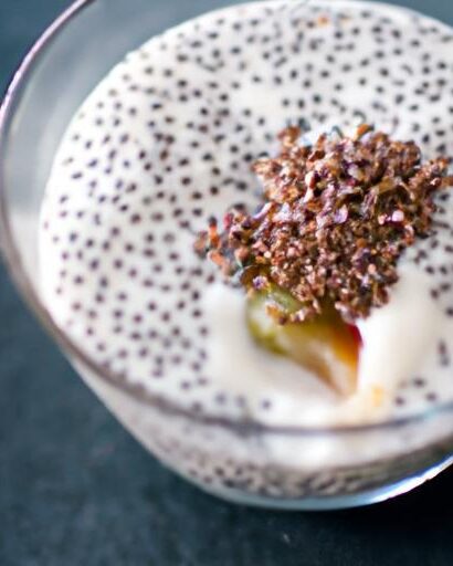 Delight in Vanilla Chia Seed Pudding: A Creamy Superfood Treat