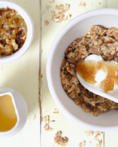 Tahini Honey Oatmeal: A Nutty Twist on a Classic Breakfast