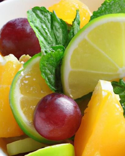 Zesty Fruit Salad with Honey Lime Dressing: A Fresh Twist