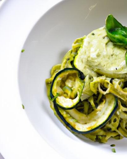 Creamy Avocado Pesto Zucchini Noodles: A Fresh Twist