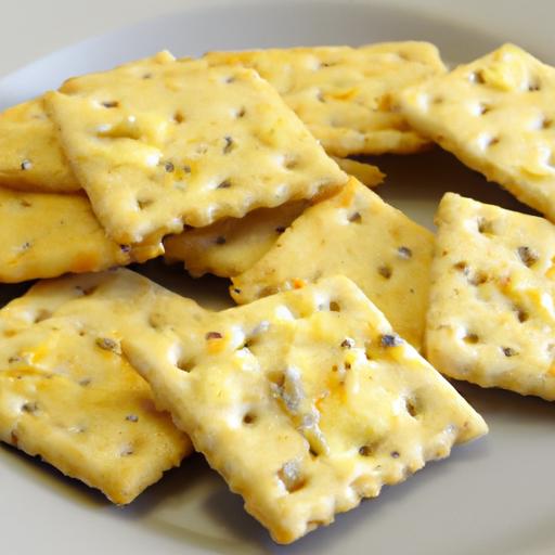 Tasty Twists: Pepper Jack & Pineapple on Crispy Crackers