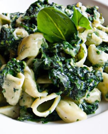 Revitalize Your Dinner with Vibrant Spinach Pesto Pasta