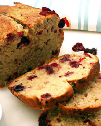 Cranberry Nut Bread: A Nutty Twist on a Tangy Treat