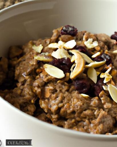 Decadent Chocolate Hazelnut Oatmeal: A Nourishing Twist