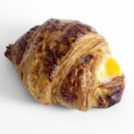 Golden Morning Bliss: Crafting the Perfect Egg & Cheese Croissant