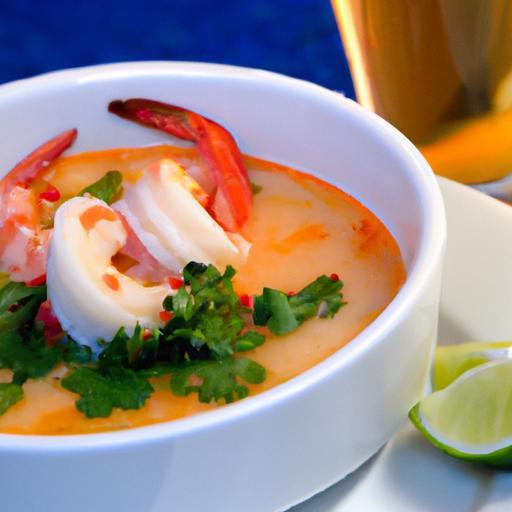 Fiery Flavors Unveiled: The Art of Spicy Prawn Soup