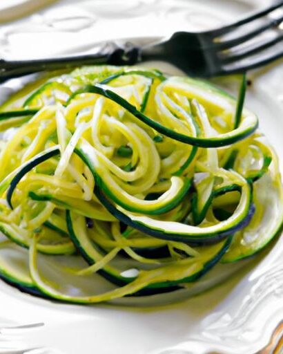 Zucchini Noodles: A Fresh Twist on Healthy, Low-Carb Meals