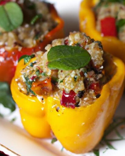 Tiny Treasures: Mini Quinoa Stuffed Peppers Recipe Guide