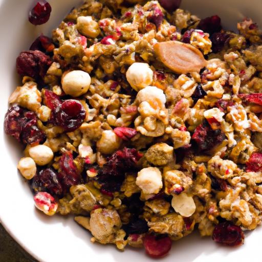 Crunchy Hazelnut Cardamom Cranberry Granola Recipe Magic