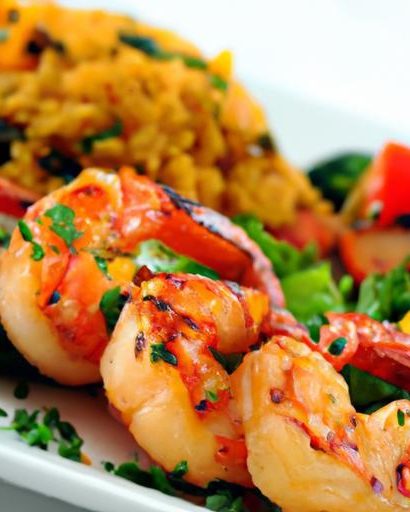 Savor the Flavor: Delicious Shrimp and Rice Skewers Recipe