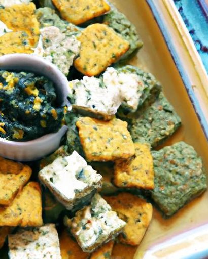 Wholesome Bites: Ricotta & Spinach Crackers Delight