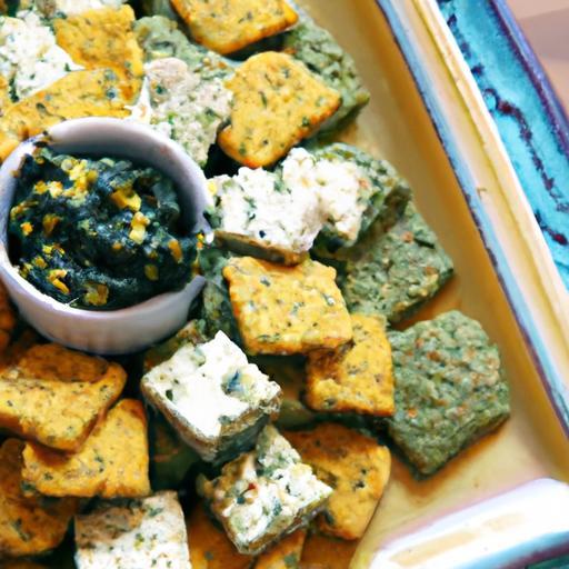 Wholesome Bites: Ricotta & Spinach Crackers Delight