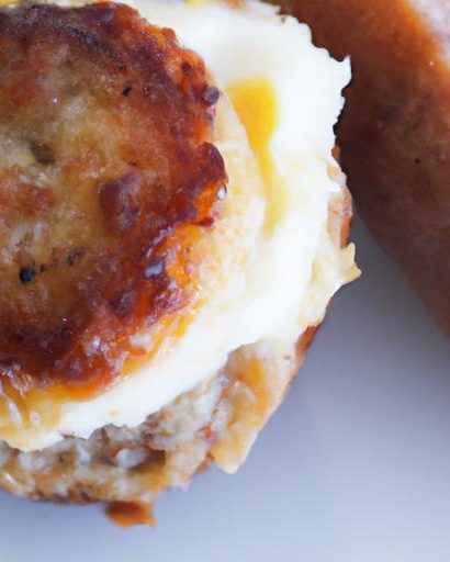 Morning Delight: Crafting Perfect Sausage Egg Cheese Muffins