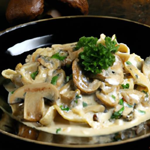 Savory Mushroom Stroganoff: A Creamy Twist on Classic Flair