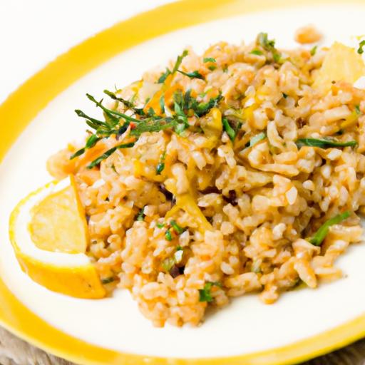 Zesty Lemon Garlic Farro: A Nutritious Grain Boost
