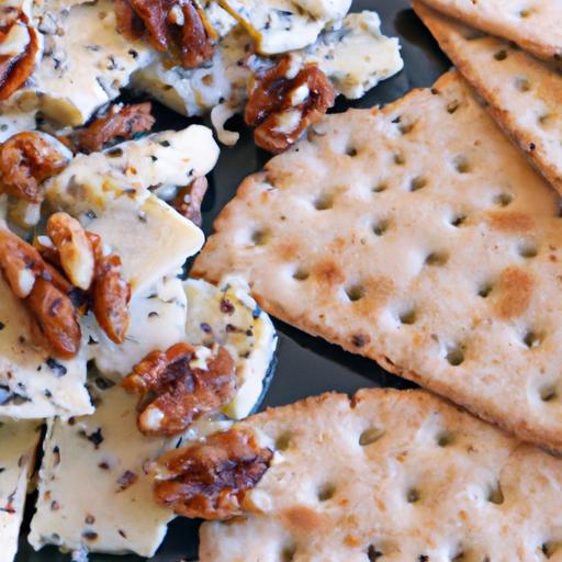 Savory Delight: Crafting Blue cheese & Walnut Crackers