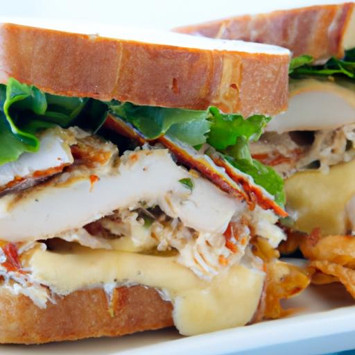 Crunchy Chicken Bacon Ranch Sandwich: A Flavorful Delight