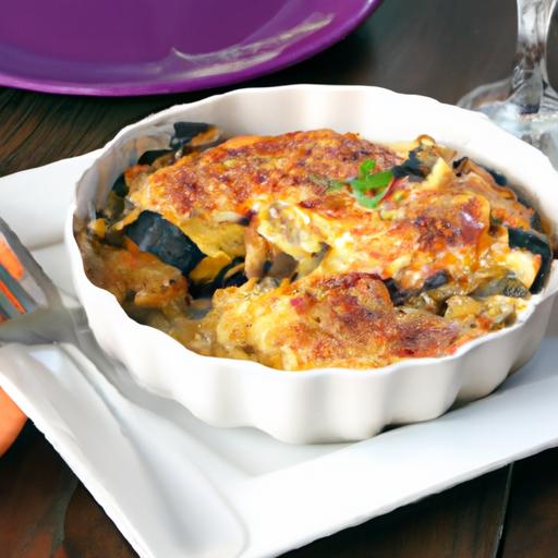 Eggplant & Egg Casserole: A Savory Slice of Comfort