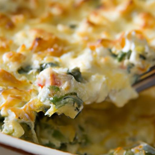 Creamy Chicken spinach Artichoke Bake: A Flavorful delight
