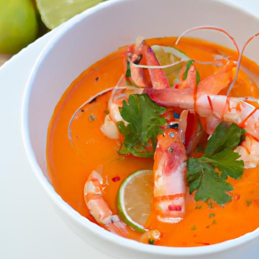 fiery Flavors Unveiled: The Art of Spicy Prawn Soup