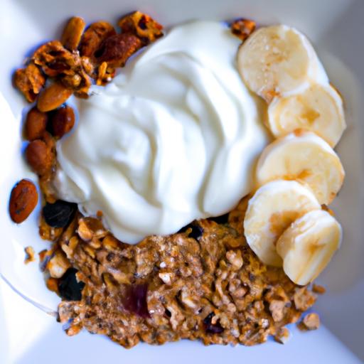 Power-Up Breakfast: Greek Yogurt Bowl with Granola & Protein