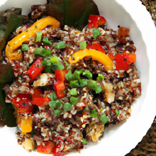 Flavorful Grilled Veggie & Quinoa Bowl: ‍Healthy &​ Easy