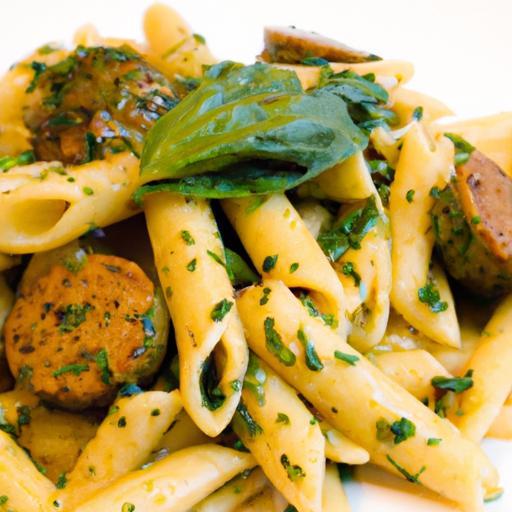 Savor the Flavor: Irresistible Sausage Pesto Pasta Recipe