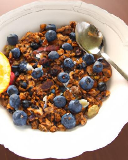 Crunchy Delight: The Nutritional Power of Blueberry Pecan Granola