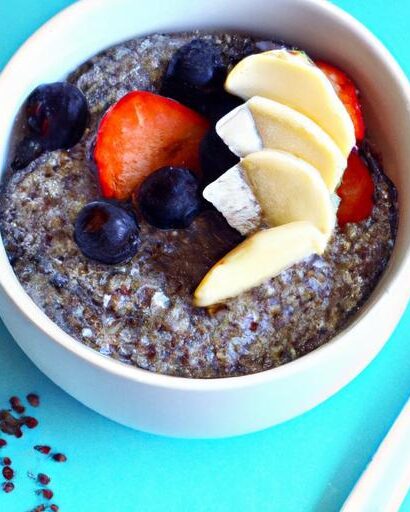 Energize Your Mornings with a Vibrant Chia Pudding Bowl