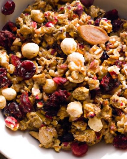 Crunchy Hazelnut Cardamom Cranberry Granola Recipe Magic