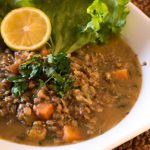 Hearty Lentil Soup with Greens & Rice: Classic Comfort Dish