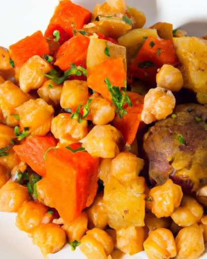 Hearty Sweet Potato & Chickpea Stew: A Nutritious Delight