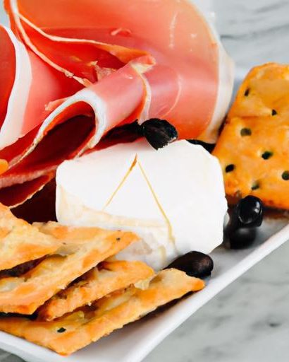 Savory Delights: Mozzarella & Prosciutto with Crackers Guide