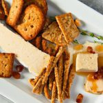 Sweet Meets Savory: Brie with Honey and Crunchy Crackers