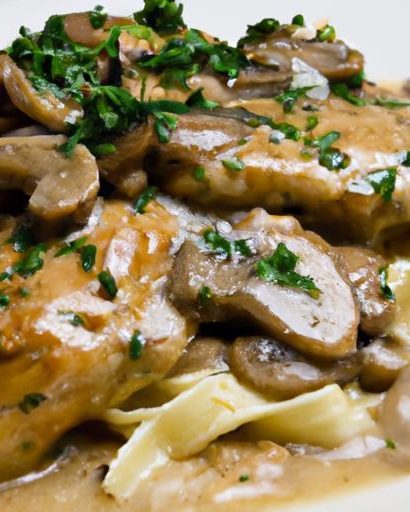 Savoring Chicken Marsala: A Flavorful Italian Classic Unveiled